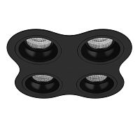 Комплект из светильников и рамки Lightstar Domino Round (214647+214607+214607+214607+214607) D64707070707