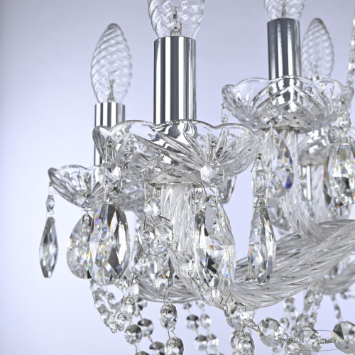 Люстра хрустальная 119/10+5/240 Ni Bohemia Ivele Crystal (Богемия Ивеле Кристалл) фото 6