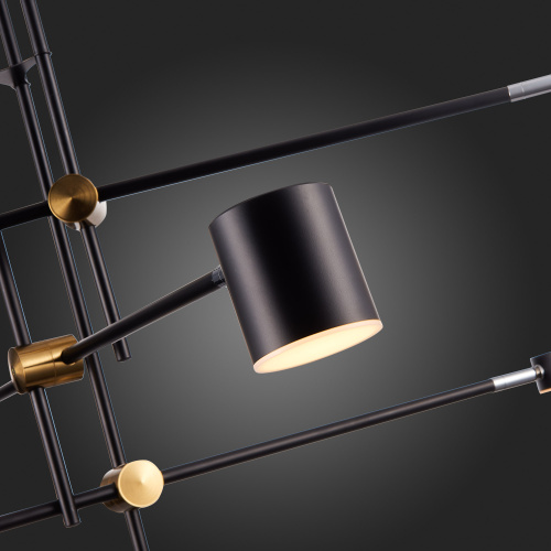 SL1604.432.06 Светильник потолочный ST-Luce Черный, Латунь/Черный LED 6*5W 3000K RODRIGO фото 11