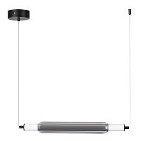 6556/15L LEDIO LN26 279 черный/дымчатый/металл/акрил, стекло Подвес LED 15W 4000К 220V TRENDY