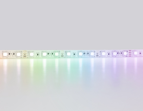 Комплект светодиодной ленты 12В 5050 60Led 14.4Вт/м Цветная RGB IP20 5м фото 13 Комплект светодиодной ленты 12В 5050 60Led 14.4Вт/м Цветная RGB IP20 5м фото 13