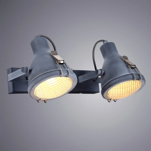 Спот Arte Lamp FARO A9178AP-2GY фото 2 Спот Arte Lamp FARO A9178AP-2GY фото 2