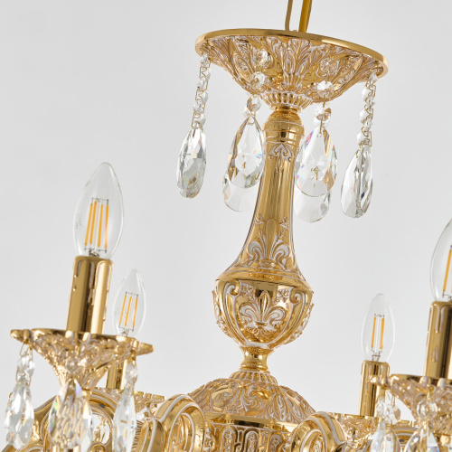 Люстра с хрустальными подвесками AL78101/8/250 B GW Bohemia Ivele Crystal (Богемия Ивеле Кристалл) фото 6