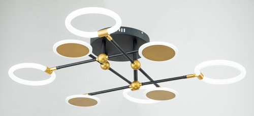 Потолочный светильник Escada 10247/8 LED LED*63W Black/Gold фото 3 Потолочный светильник Escada 10247/8 LED LED*63W Black/Gold фото 3