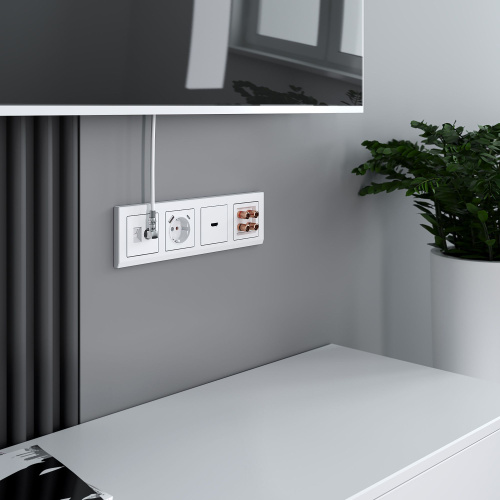 Акустическая розетка (белый) W1185001 фото 7 Акустическая розетка (белый) W1185001 фото 7