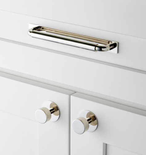 Ручка-кнопка Patton d.3.8 Aged Brass фото 6