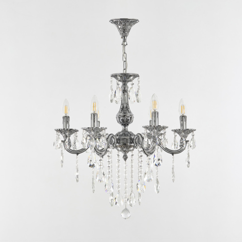 Люстра с хрустальными подвесками AL78101/6/175 B NB Bohemia Ivele Crystal (Богемия Ивеле Кристалл) фото 2