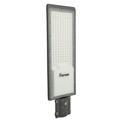 Светодиодный уличный консольный светильник Feron SP3036 150W 6400K 230V, серый фото 3