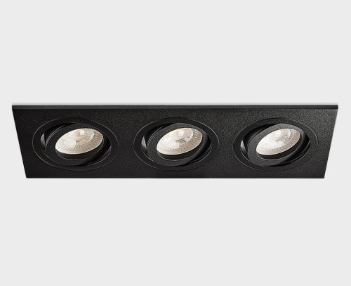 SAG303-4 black/black светильник встраиваемый поворотный фото 2 SAG303-4 black/black светильник встраиваемый поворотный фото 2