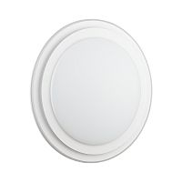7617/DLN PALE SN 151 Светильник пластик/белый LED 48Вт 3000/4000/6000K D410 IP43 CCT SETTA
