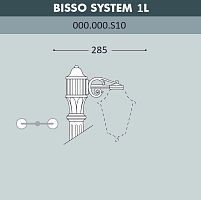 Fumagalli Консоль для паркового фонаря FUMAGALLI BISSO SYS 1L  000.000.S10.A0