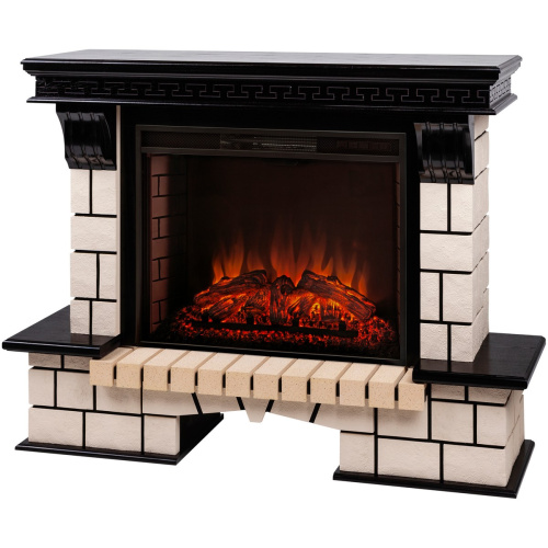 Электрокамин RealFlame Stone 26 AO античный дуб с очагом Epsilon 26 S IR фото 3 Электрокамин RealFlame Stone 26 AO античный дуб с очагом Epsilon 26 S IR фото 3