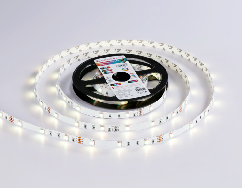 Светодиодная лента 12В 5050 30Led 7.2Вт/м Цветная RGB IP20 5м фото 3 Светодиодная лента 12В 5050 30Led 7.2Вт/м Цветная RGB IP20 5м фото 3