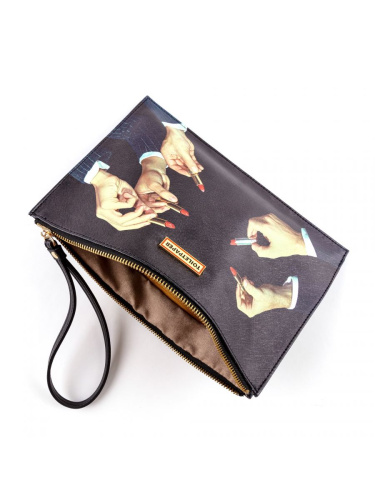 Клатч Lipsticks black фото 2