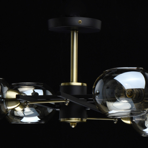 Люстра потолочная DeMarkt Гамбург 605013806 фото 6