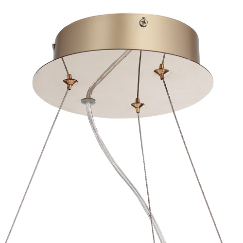 SL6135.213.01 Светильник подвесной ST-Luce золото/прозрачный, янтарный LED 1*42W 3000K LIGHTSOME фото 6 SL6135.213.01 Светильник подвесной ST-Luce золото/прозрачный, янтарный LED 1*42W 3000K LIGHTSOME фото 6
