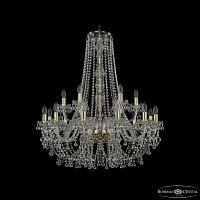 Люстра хрустальная 1409/12+6/300/h-95 G