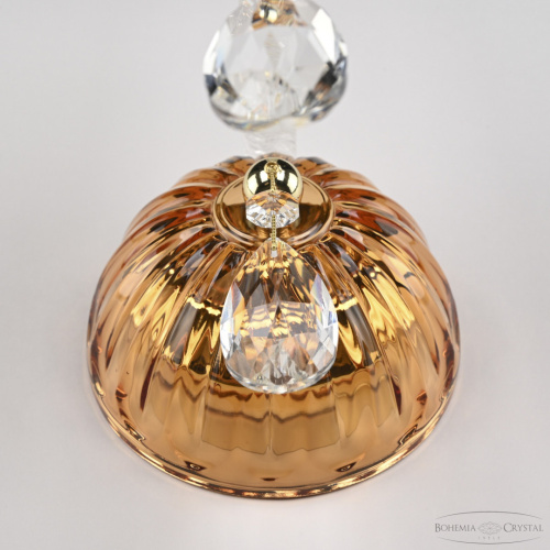 Бра хрустальные 5413B/1/165 G Amber/M-1H Bohemia Ivele Crystal (Богемия Ивеле Кристалл) фото 8 Бра хрустальные 5413B/1/165 G Amber/M-1H Bohemia Ivele Crystal (Богемия Ивеле Кристалл) фото 8