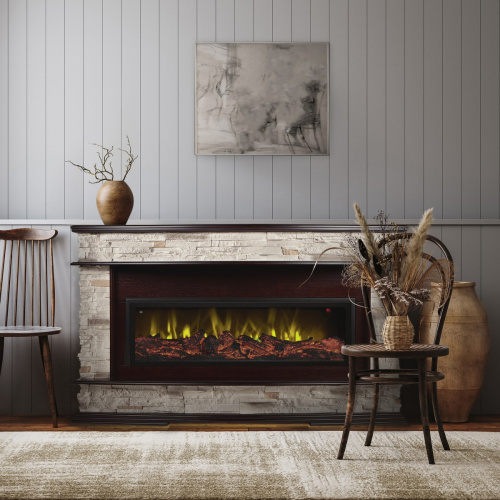 Электрокамин RealFlame Frankfurt 42/BV AO античный дуб с очагом Beverly 1000 фото 6 Электрокамин RealFlame Frankfurt 42/BV AO античный дуб с очагом Beverly 1000 фото 6