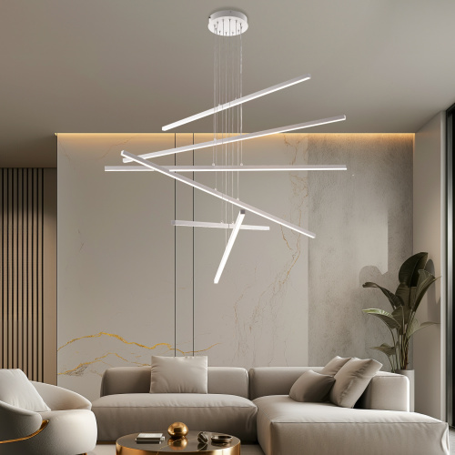 Citilux Стиг CL203260 LED Люстра подвесная с пультом Белая фото 10