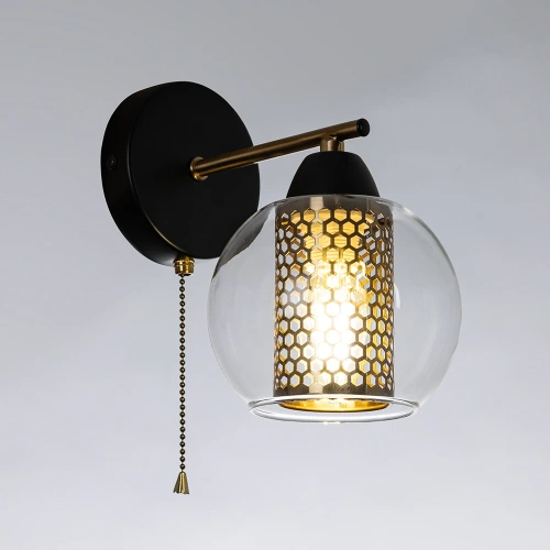 Бра Arte Lamp MANCHESTER A7045AP-1BK фото 2 Бра Arte Lamp MANCHESTER A7045AP-1BK фото 2