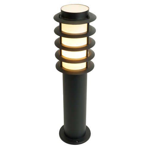Светильник садово-парковый Feron DH047-450, Техно столб, 18W E27 230V, черный фото 5
