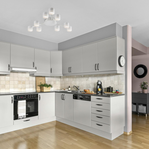 8232/8 COMFI LN26 230 черный/прозрачный, металл/стекло Светильник подвесной LED GX70 8*10W 220V NATALINA фото 2 8232/8 COMFI LN26 230 черный/прозрачный, металл/стекло Светильник подвесной LED GX70 8*10W 220V NATALINA фото 2