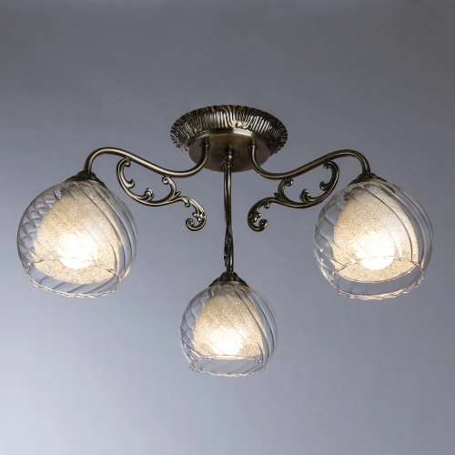 Потолочная люстра Arte Lamp CHARLOTTE A7062PL-3AB фото 2