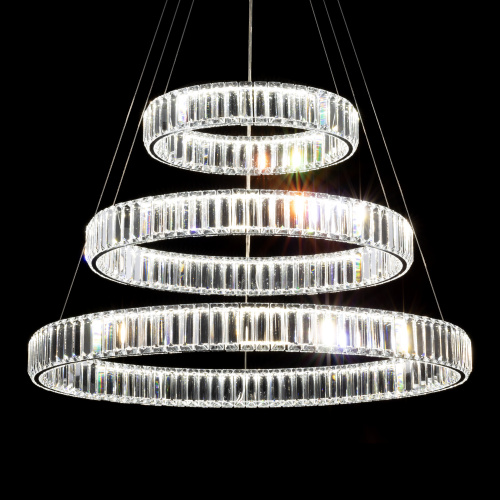 Citilux Чезаре CL338381 LED Люстра хрустальная с пультом Хром фото 6 Citilux Чезаре CL338381 LED Люстра хрустальная с пультом Хром фото 6