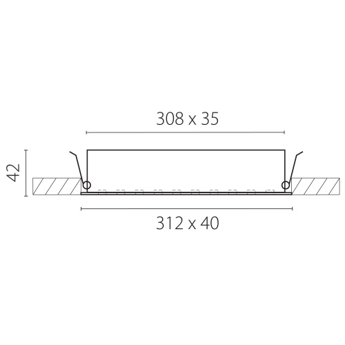082346 Светильник GUARDA 20W 1560LM 30G БЕЛЫЙ МАТОВЫЙ 4000K фото 2