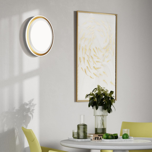 7630/EL PALE SN 000 Светильник пластик/белый/золотистый LED 72Вт с ДУ 3000-6300К D510 IP43 пульт ДУ SETTA 7630/EL PALE SN 000 Светильник пластик/белый/золотистый LED 72Вт с ДУ 3000-6300К D510 IP43 пульт ДУ SETTA