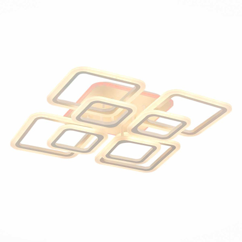 Потолочная светодиодная люстра Evoluce Qutro SLE200452-08RGB фото 6