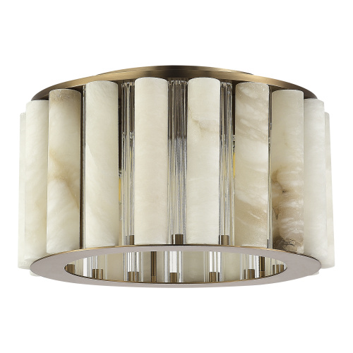 SL1516.302.06 Светильник потолочный ST-Luce Бронза, Прозрачный/Белый алебастр E14 6*40W DELIGHT фото 3