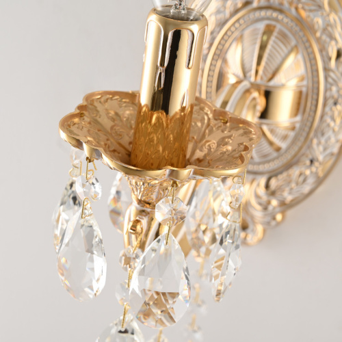 Бра с хрустальными подвесками AL7801B10/1/175 B GW Bohemia Ivele Crystal (Богемия Ивеле Кристалл) фото 8