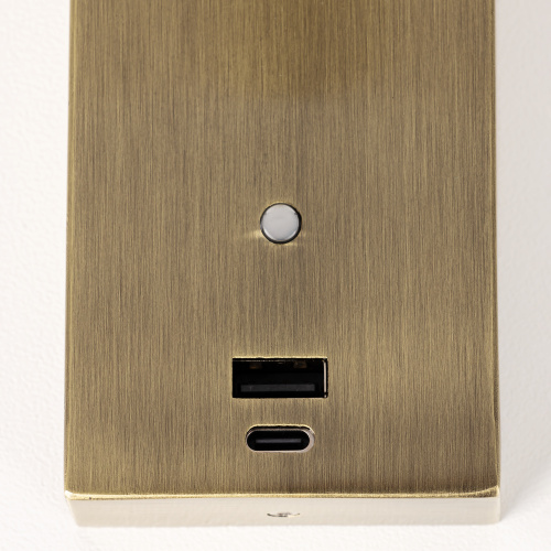 Citilux Декарт CL704433 LED USB Светильник с выключателем Бронза фото 7 Citilux Декарт CL704433 LED USB Светильник с выключателем Бронза фото 7