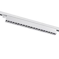 358846 PORT NT22 306 белый Светильник трехфазный трековый светодиодный IP20 LED 4000K 30W 220V ITER