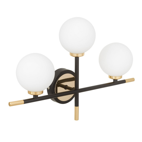 Бра Lumina Deco Marsiada LDW 6033N-3 BK+F.GD фото 3 Бра Lumina Deco Marsiada LDW 6033N-3 BK+F.GD фото 3
