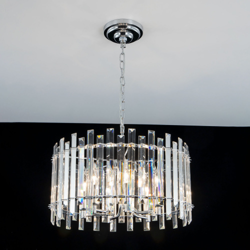 Citilux Ингвар CL334161 Люстра подвесная хрустальная Хром фото 8 Citilux Ингвар CL334161 Люстра подвесная хрустальная Хром фото 8