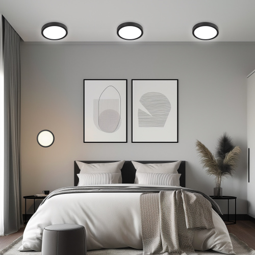 Citilux Бейсик CL738121N Светильник накладной Чёрный фото 7 Citilux Бейсик CL738121N Светильник накладной Чёрный фото 7