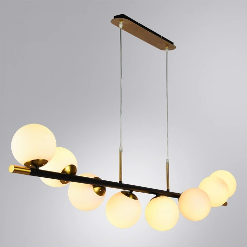 Подвесная люстра Arte Lamp ALCOR A2224SP-8BK фото 5 Подвесная люстра Arte Lamp ALCOR A2224SP-8BK фото 5