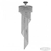 Люстра спираль хрустальная 83113/35IV-100 Ni Bohemia Ivele Crystal (Богемия Ивеле Кристалл)