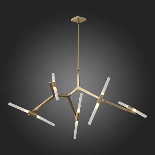 SL947.202.10 Люстра потолочная ST-Luce Золотистый/Белый G9 10*5W LACONICITA фото 3