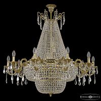 Люстра груша хрустальная 2110H203/8/100IV/Y1 GB Leafs Bohemia Ivele Crystal (Богемия Ивеле Кристалл)