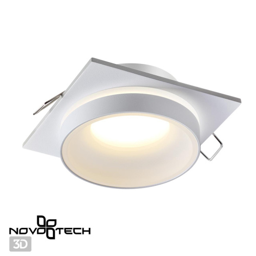 370785 SPOT NT21 594 белый Светильник встраиваемый влагозащищенный IP44 GU10 9W 220V WATER 370785 SPOT NT21 594 белый Светильник встраиваемый влагозащищенный IP44 GU10 9W 220V WATER