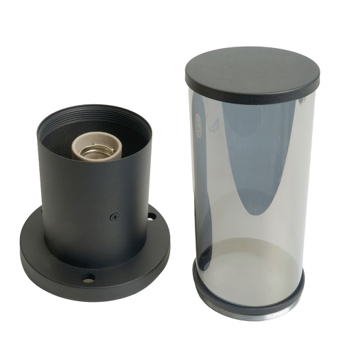 Светильник садово-парковый Feron DH1303, столб,  E27 230V, черный фото 6