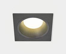 IT08-8013 black 3000K + IT08-8014 black светильник встраиваемый с рамкой