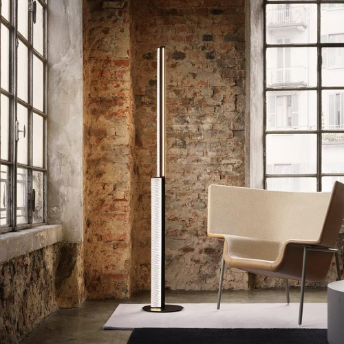 Торшер Modula Twisted light grey/plisse фото 4
