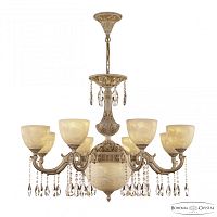 Люстра с хрустальными подвесками AL78101P/8/250 A WMG P1 U Rose Bohemia Ivele Crystal (Богемия Ивеле Кристалл)