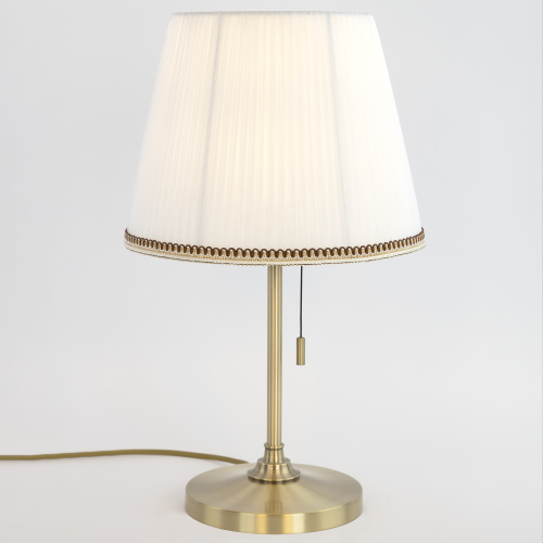 Citilux Линц CL402730 Настольная лампа бронза с белым абажуром фото 4 Citilux Линц CL402730 Настольная лампа бронза с белым абажуром фото 4