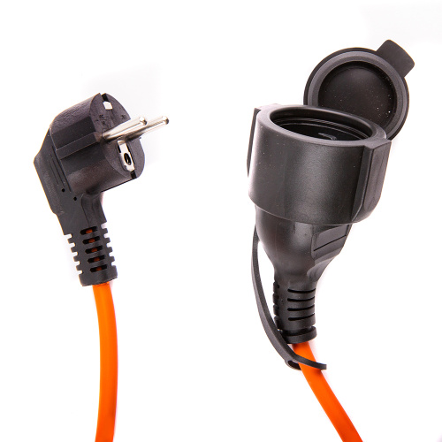 STD08-31-30 Удлинитель-шнур 1-местный ПВС с/з 3*1,5мм2, IP54, 30м, 16А, серия Standart фото 2